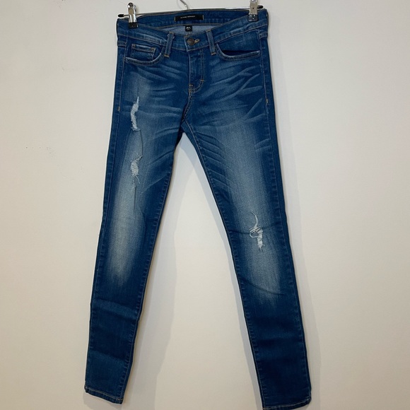 Flying monkey low rise skinny blue jeans - Picture 2 of 7